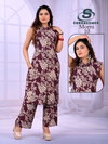 Morni Vol 1 By Sankheswer Viscose Barlin Printed Online Co Ord Set Wholesale